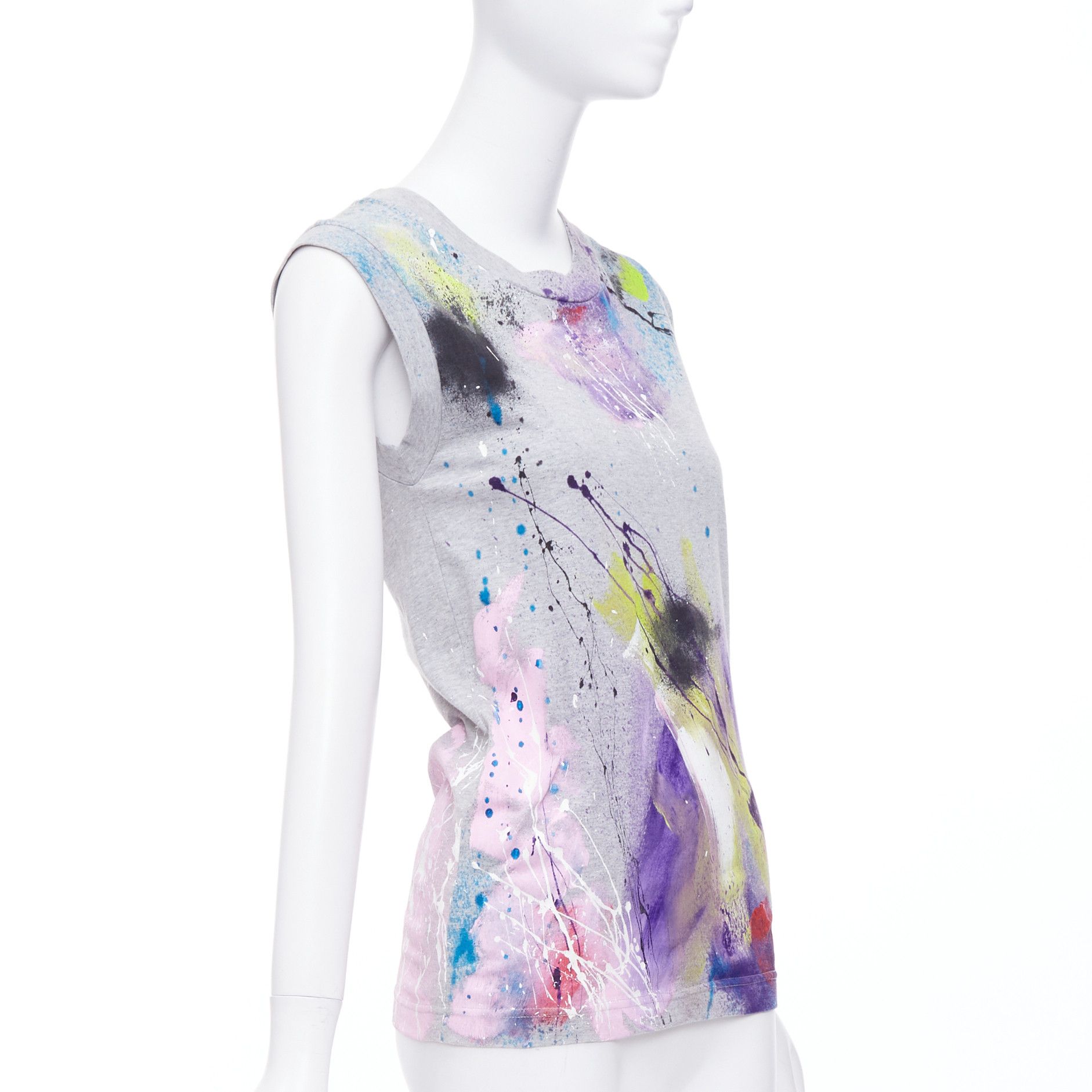 Dolce & Gabbana DOLCE GABBANA Liimited Edition 108/1500 hand painted tank top IT36 XXS Size S / US 4 / IT 40 - 3 Thumbnail
