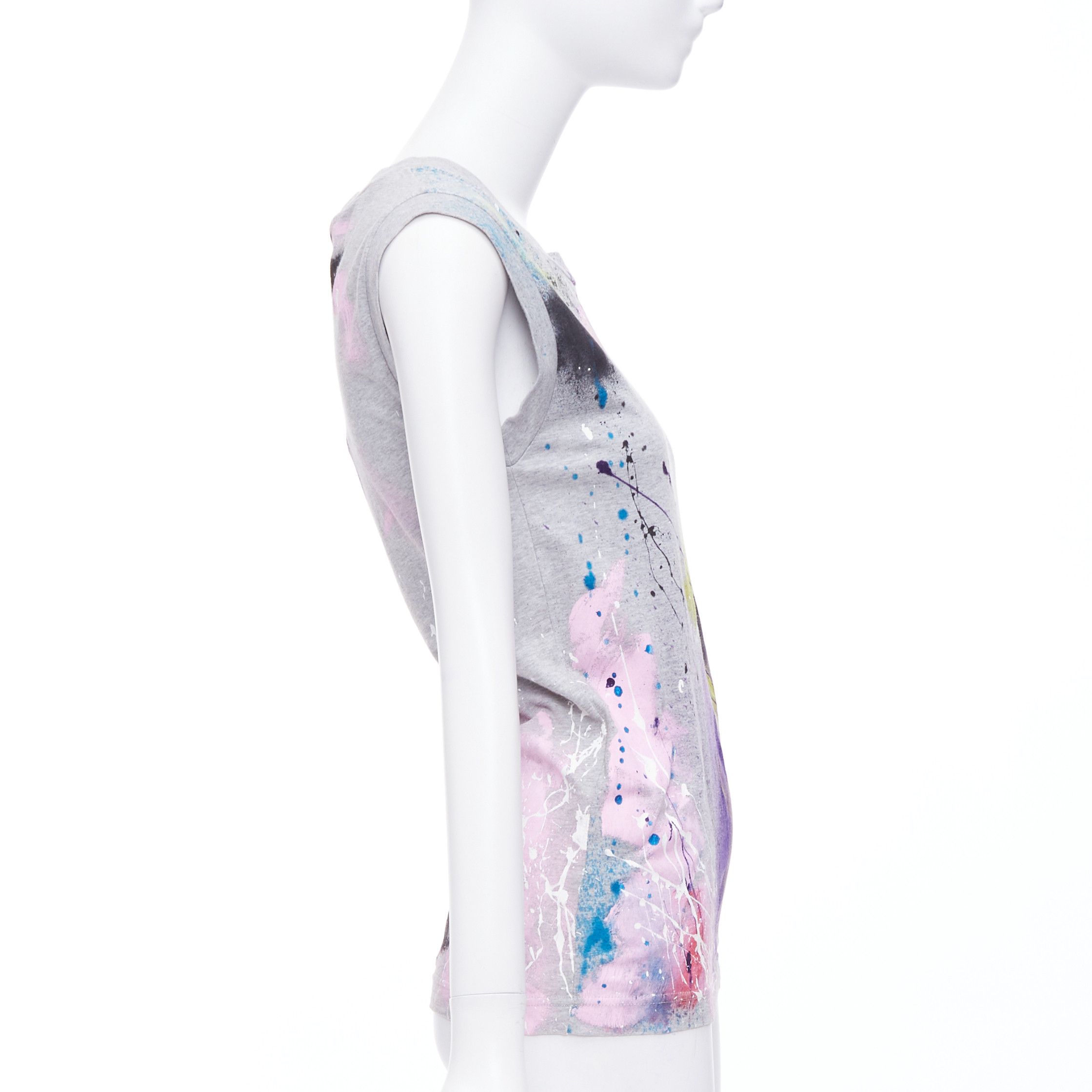 Dolce & Gabbana DOLCE GABBANA Liimited Edition 108/1500 hand painted tank top IT36 XXS Size S / US 4 / IT 40 - 4 Thumbnail