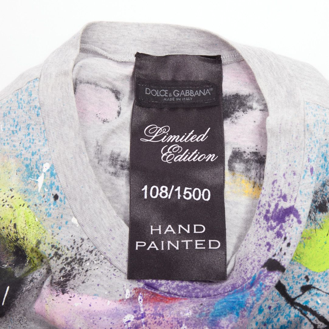 Dolce & Gabbana DOLCE GABBANA Liimited Edition 108/1500 hand painted tank top IT36 XXS Size S / US 4 / IT 40 - 8 Thumbnail