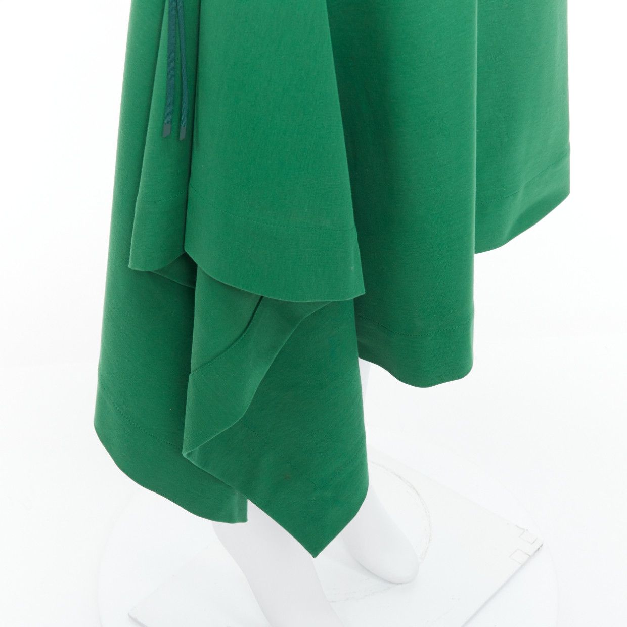 HYKE HYKE green cotton pullover sweater asymmetric hem skirt set JP2 M Size S / US 4 / IT 40 - 9 Thumbnail