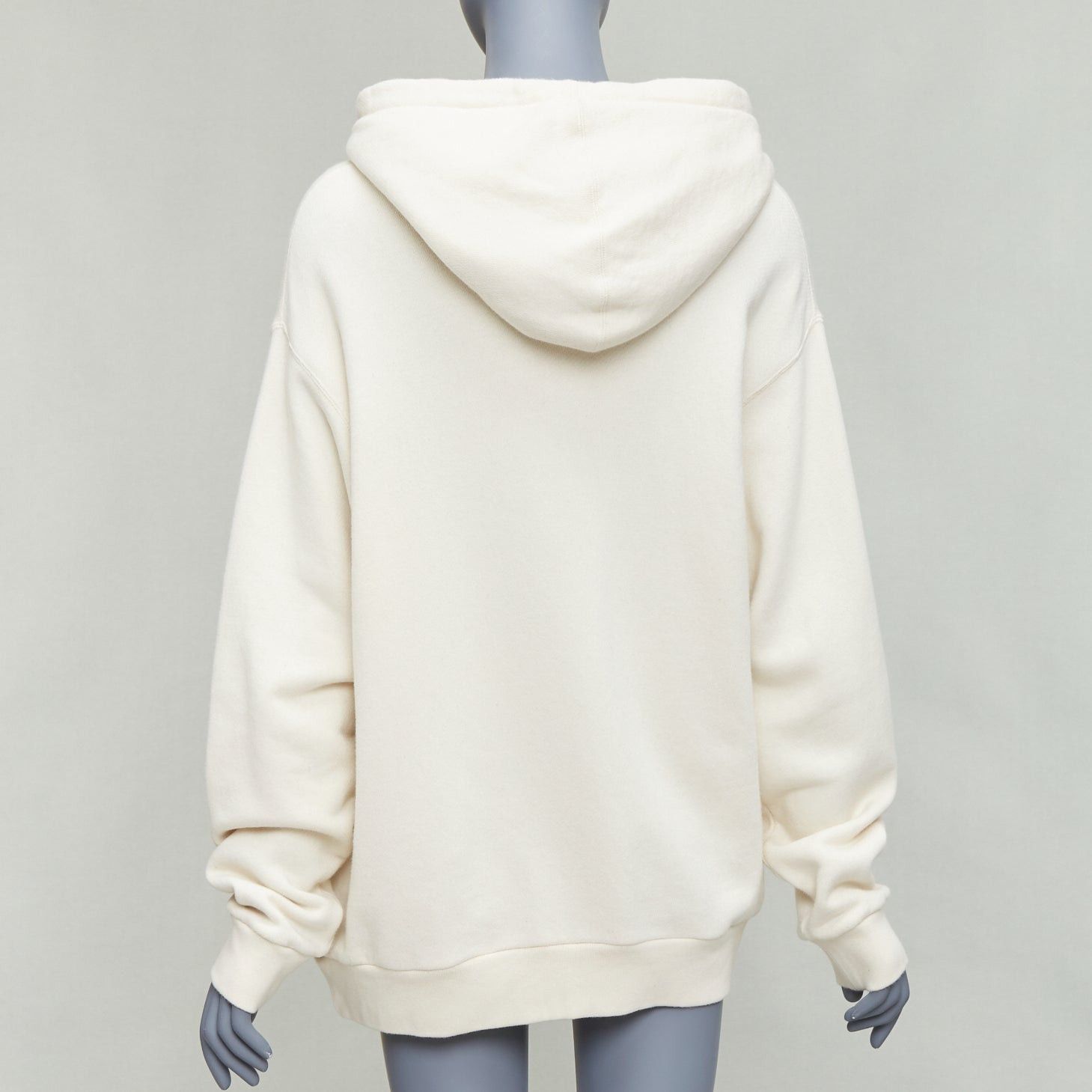 Gucci GUCCI Shunga Geisha Lover cream embroidery pearl embellished hoodie M Size M / US 6-8 / IT 42-44 - 5 Thumbnail