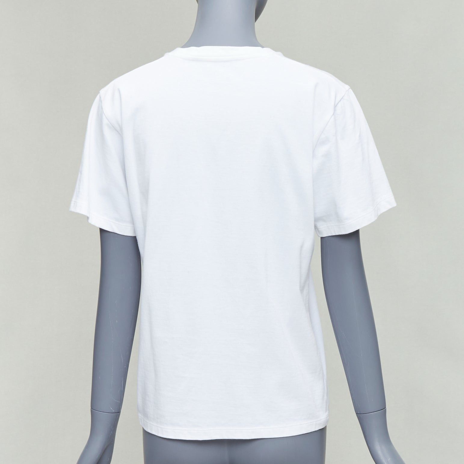 Victoria Beckham VICTORIA BECKHAM Minnie Mouse print white cotton tshirt UK2 XXS Size XXS / US 00 / IT 34 - 5 Thumbnail
