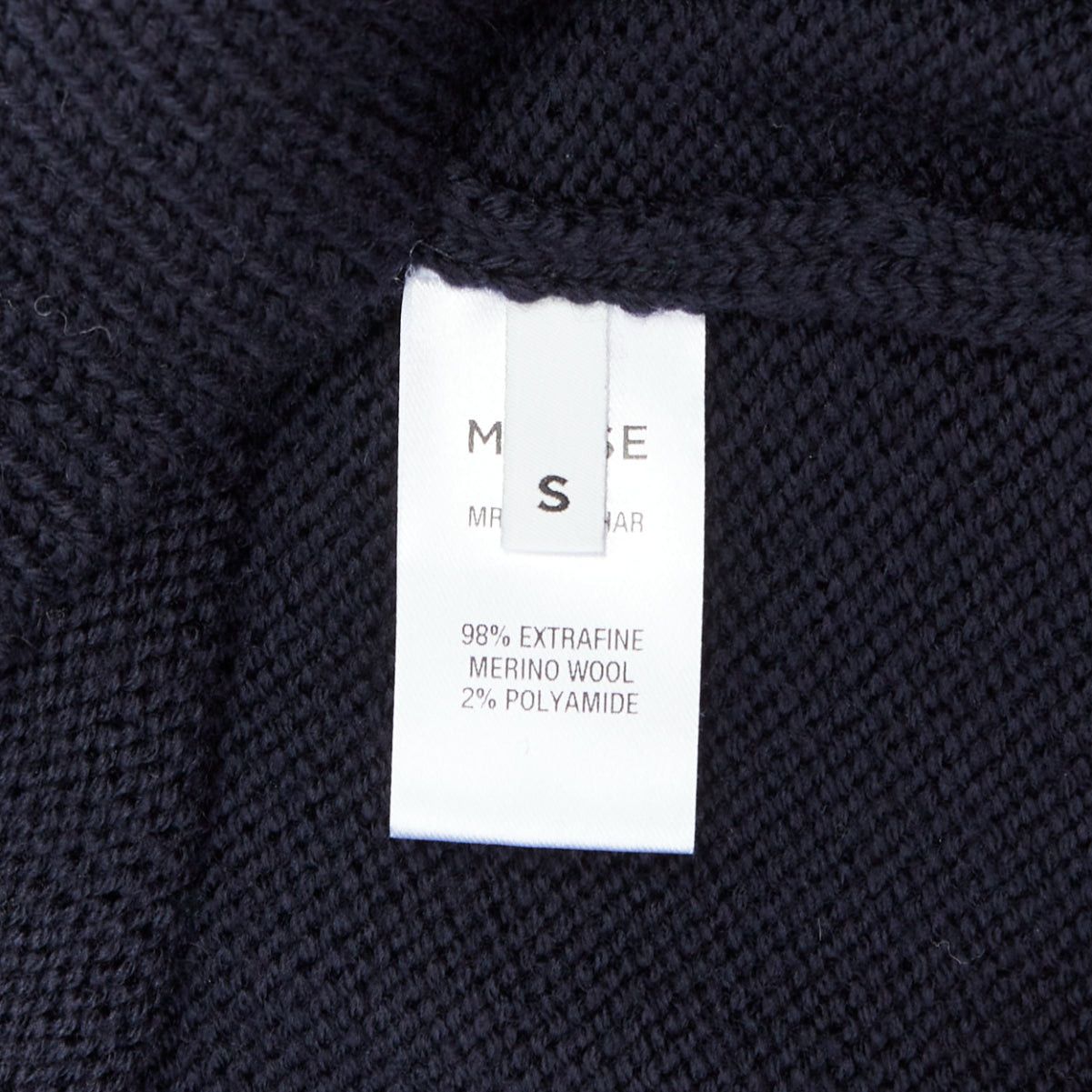 MONSE MONSE navy green merino wool asymmetric cut out sweater S Size S / US 4 / IT 40 - 8 Thumbnail