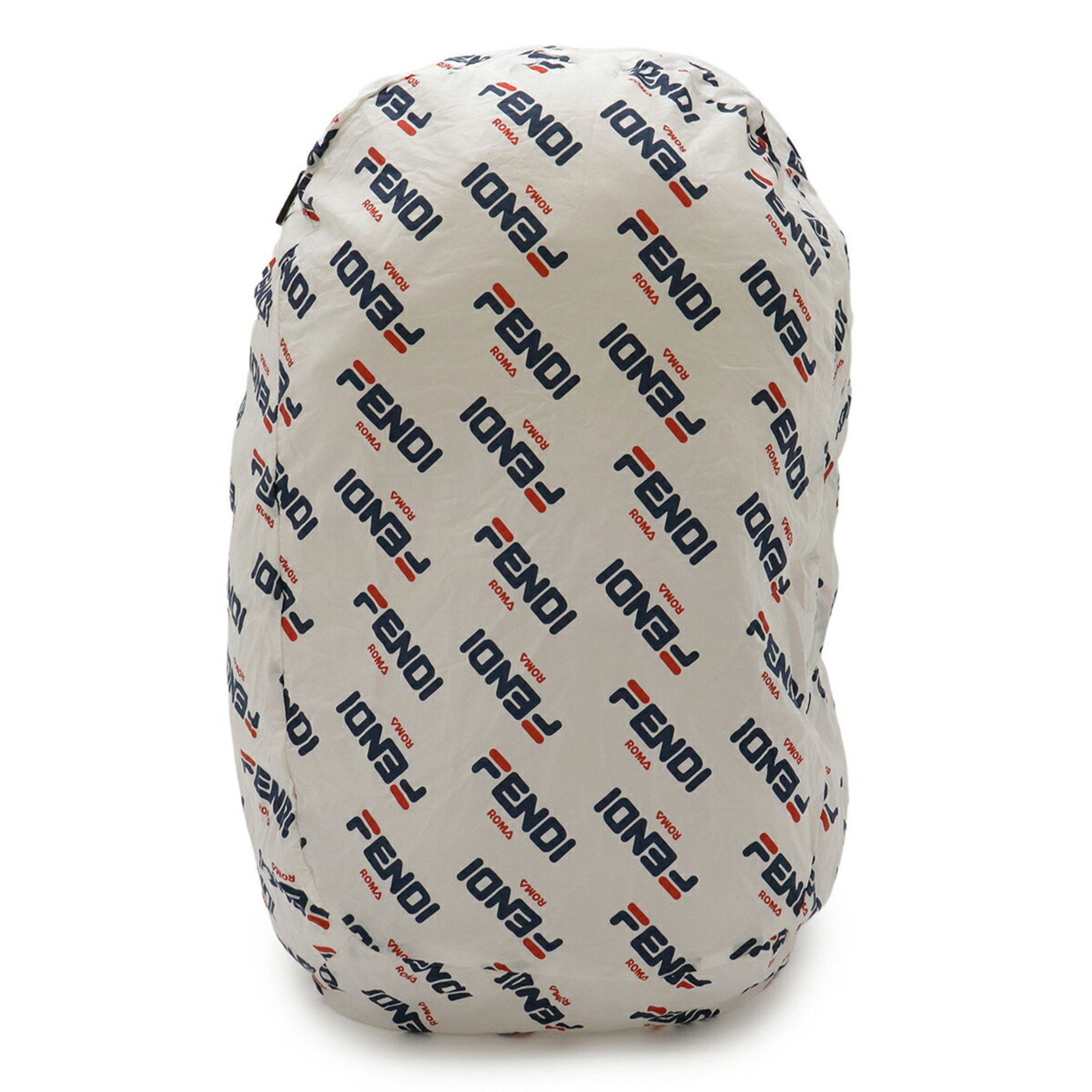 Fendi FENDI Fendimania FILA Collaboration Eco Bag Backpack Rucksack Nylon Leather White Multicolor 23668 Size ONE SIZE - 6 Thumbnail