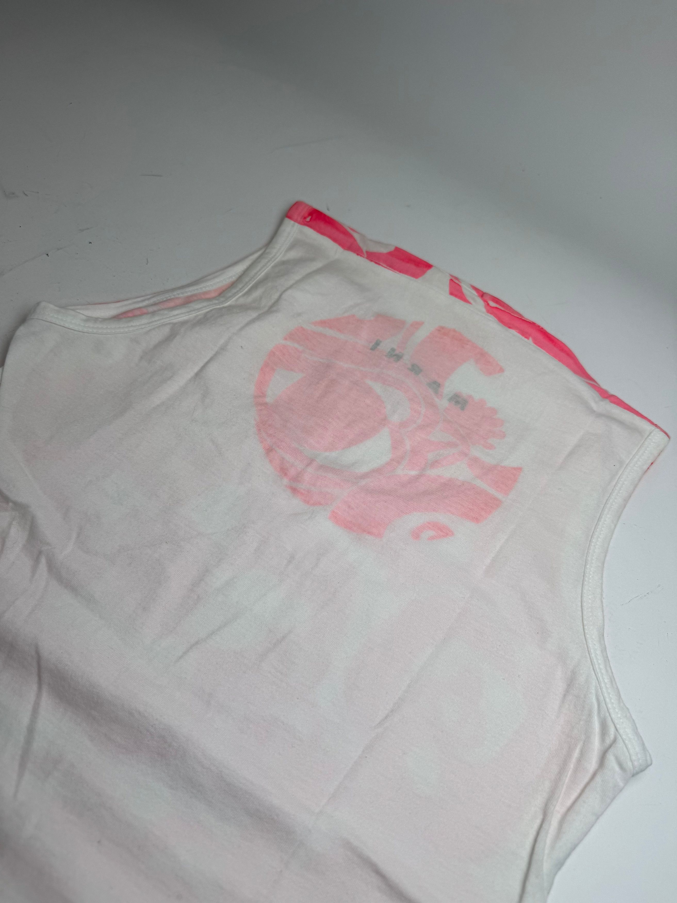 Marni Vintage Top Pink White M Size S / US 4 / IT 40 - 11 Thumbnail