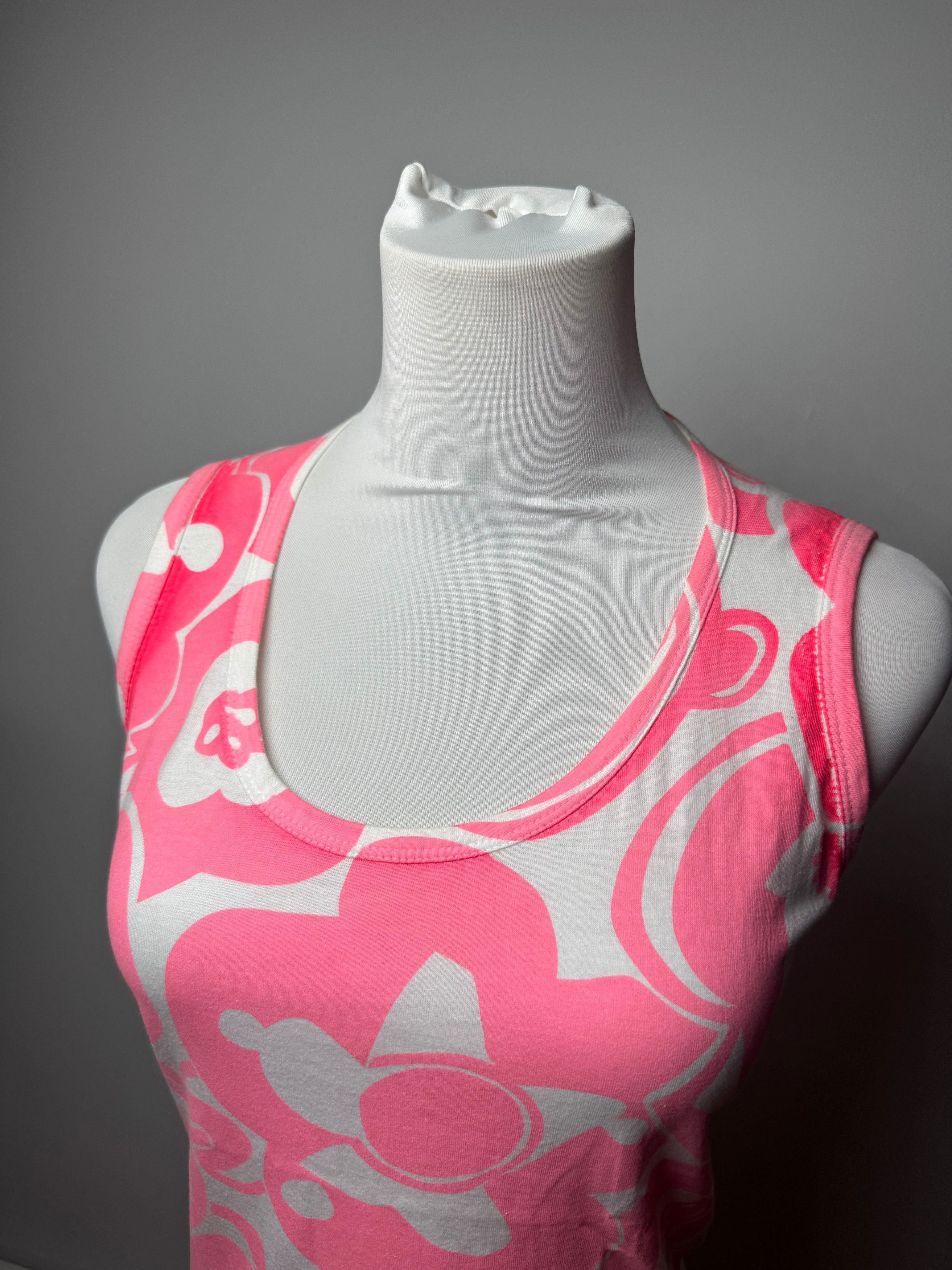 Marni Vintage Top Pink White M Size S / US 4 / IT 40 - 12 Thumbnail