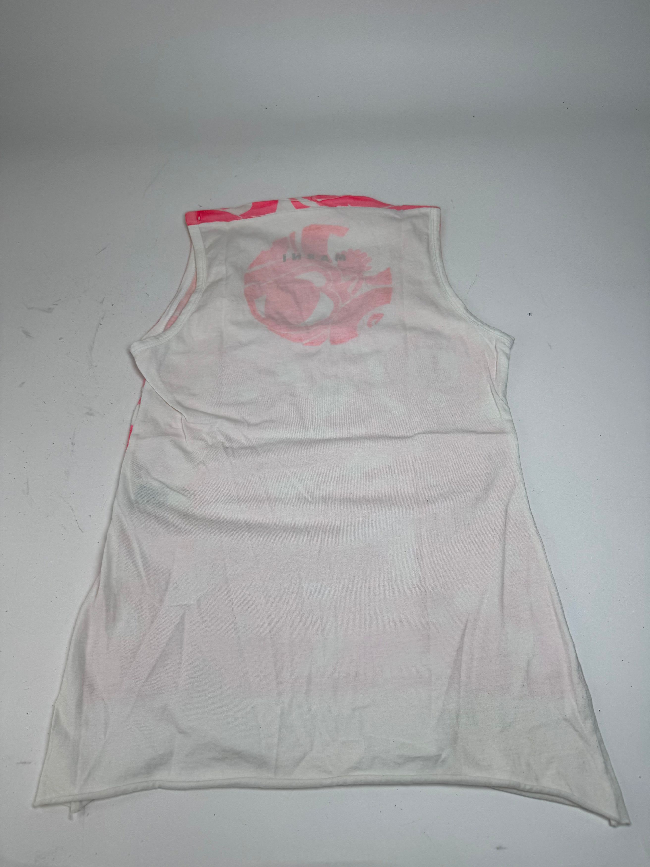 Marni Vintage Top Pink White M Size S / US 4 / IT 40 - 10 Thumbnail