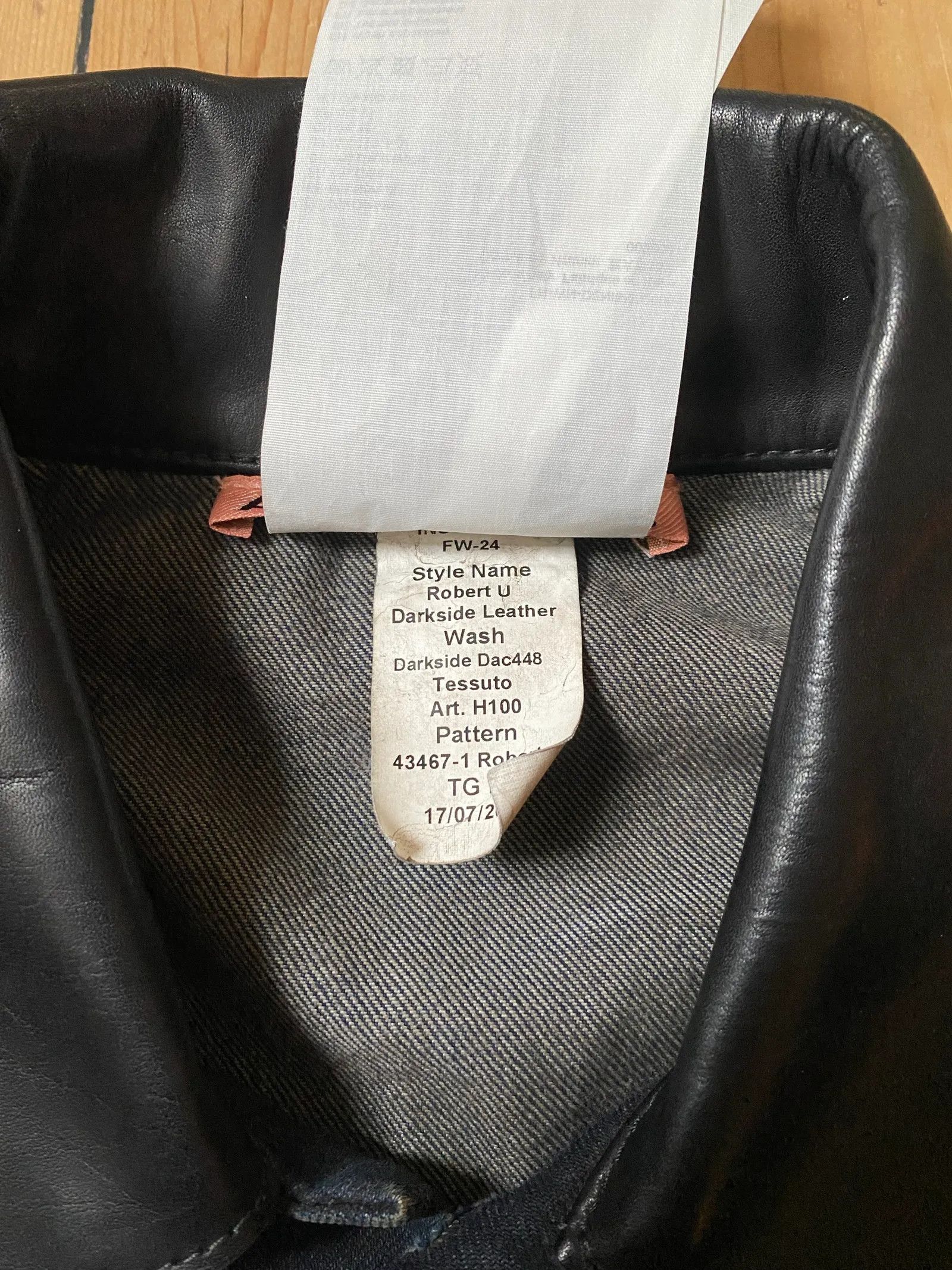 Acne Studios Acne Studios Robert Denim Leather Jacket Size US M / EU 48-50 / 2 - 3 Thumbnail