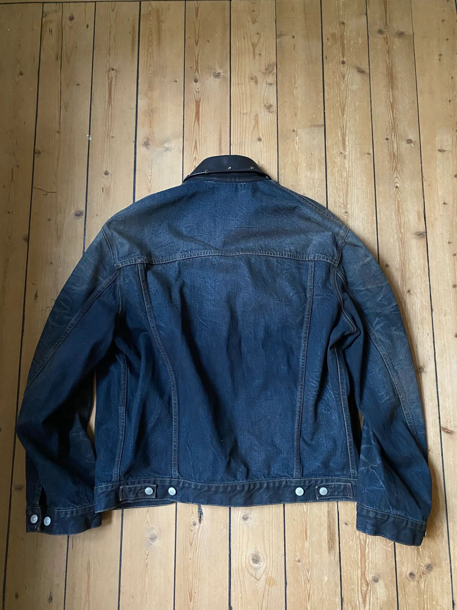 Acne Studios Acne Studios Robert Denim Leather Jacket Size US M / EU 48-50 / 2 - 4 Thumbnail