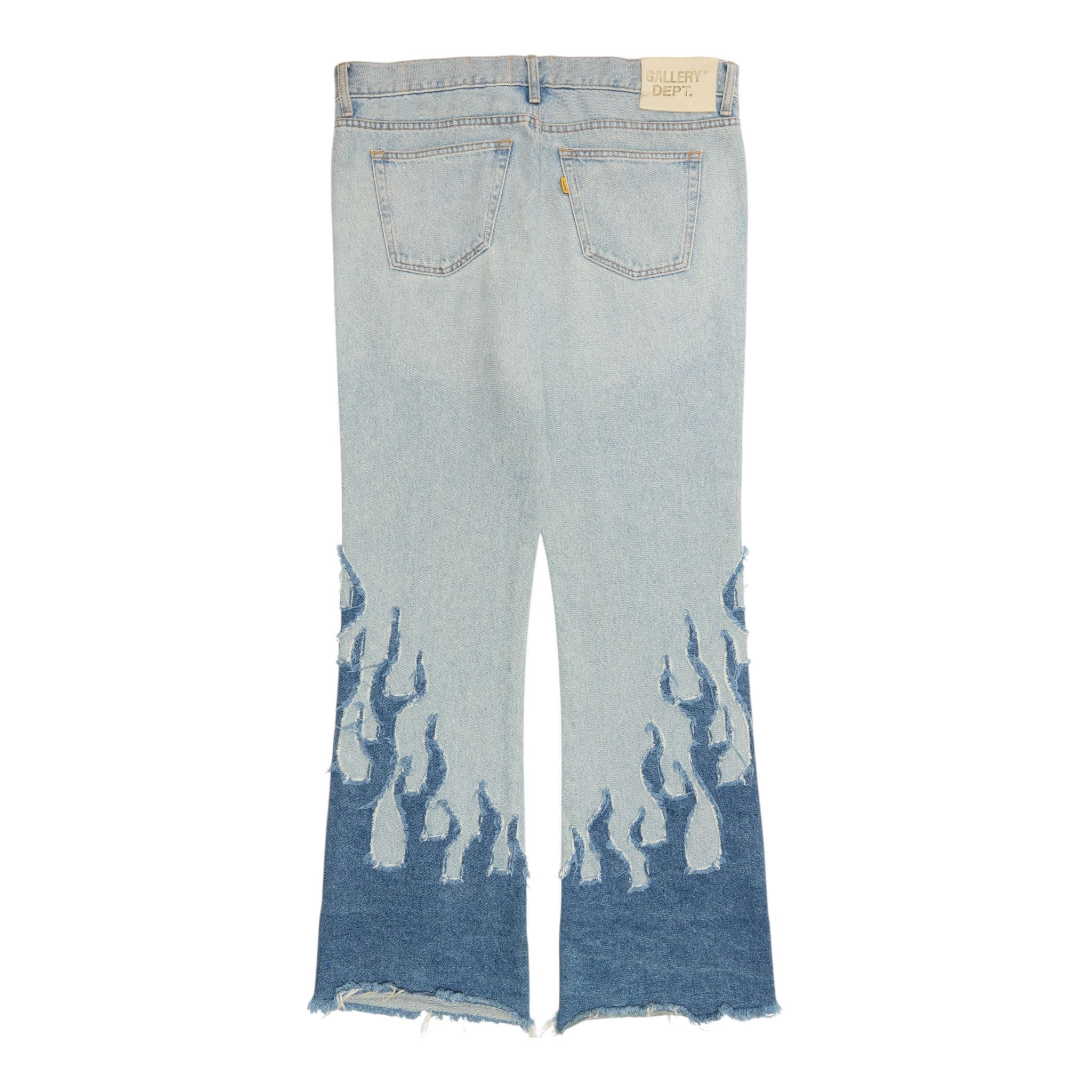 Gallery Dept. Gallery Department LA Blvd Flared Jeans Indigo Size US 33 - 2 Thumbnail