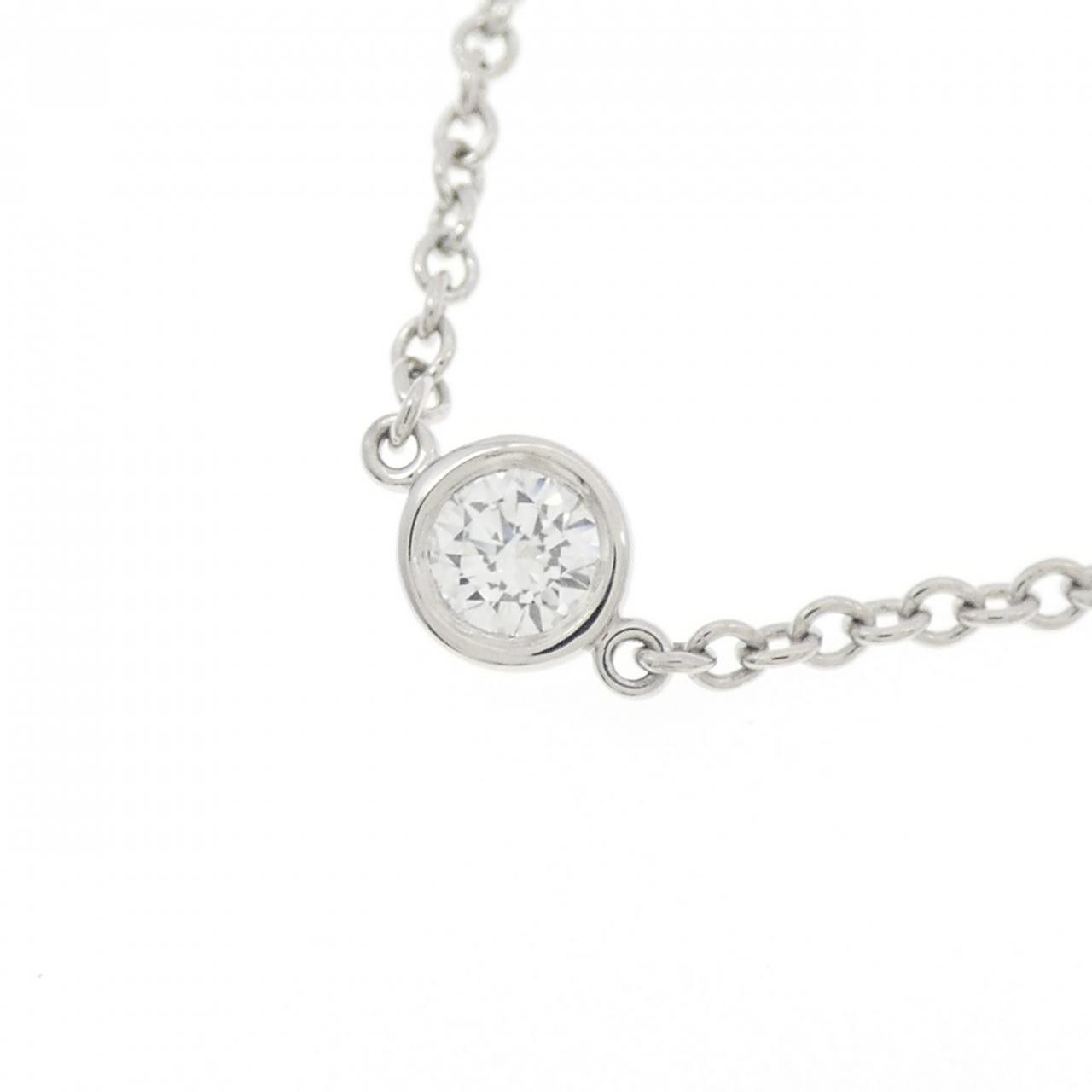 Tiffany & Co. Tiffany & Co. Tiffany By the Yard Platinum950 Diamond Necklace Metal Necklace 60102528 DUTY FREE for USA Size ONE SIZE - 3 Thumbnail