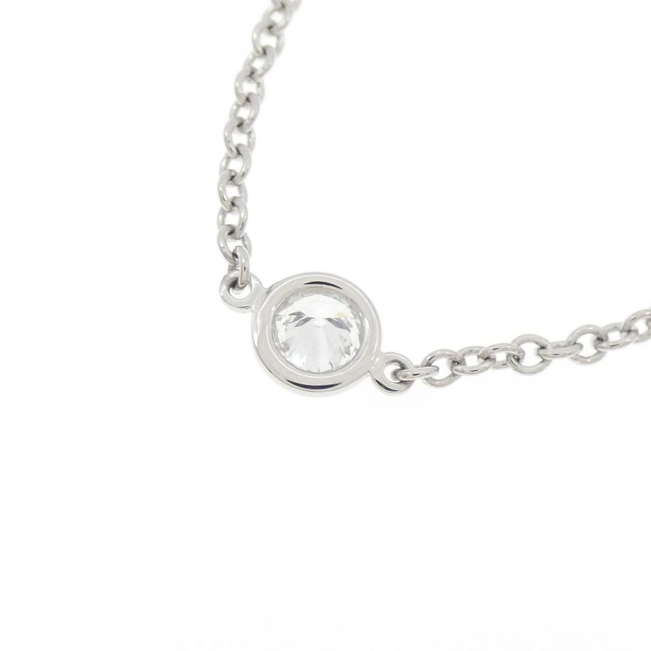Tiffany & Co. Tiffany & Co. Tiffany By the Yard Platinum950 Diamond Necklace Metal Necklace 60102528 DUTY FREE for USA Size ONE SIZE - 4 Thumbnail