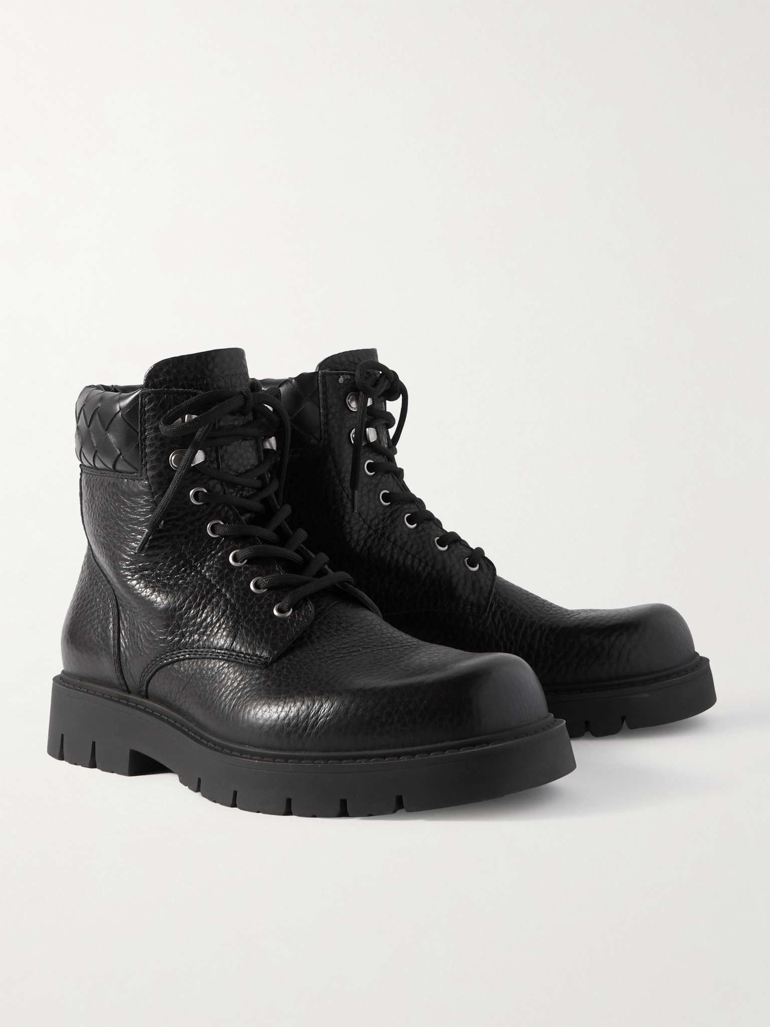 Bottega Veneta Haddock Full-Grain Leather Boots Size US 6 / EU 39 - 3 Thumbnail