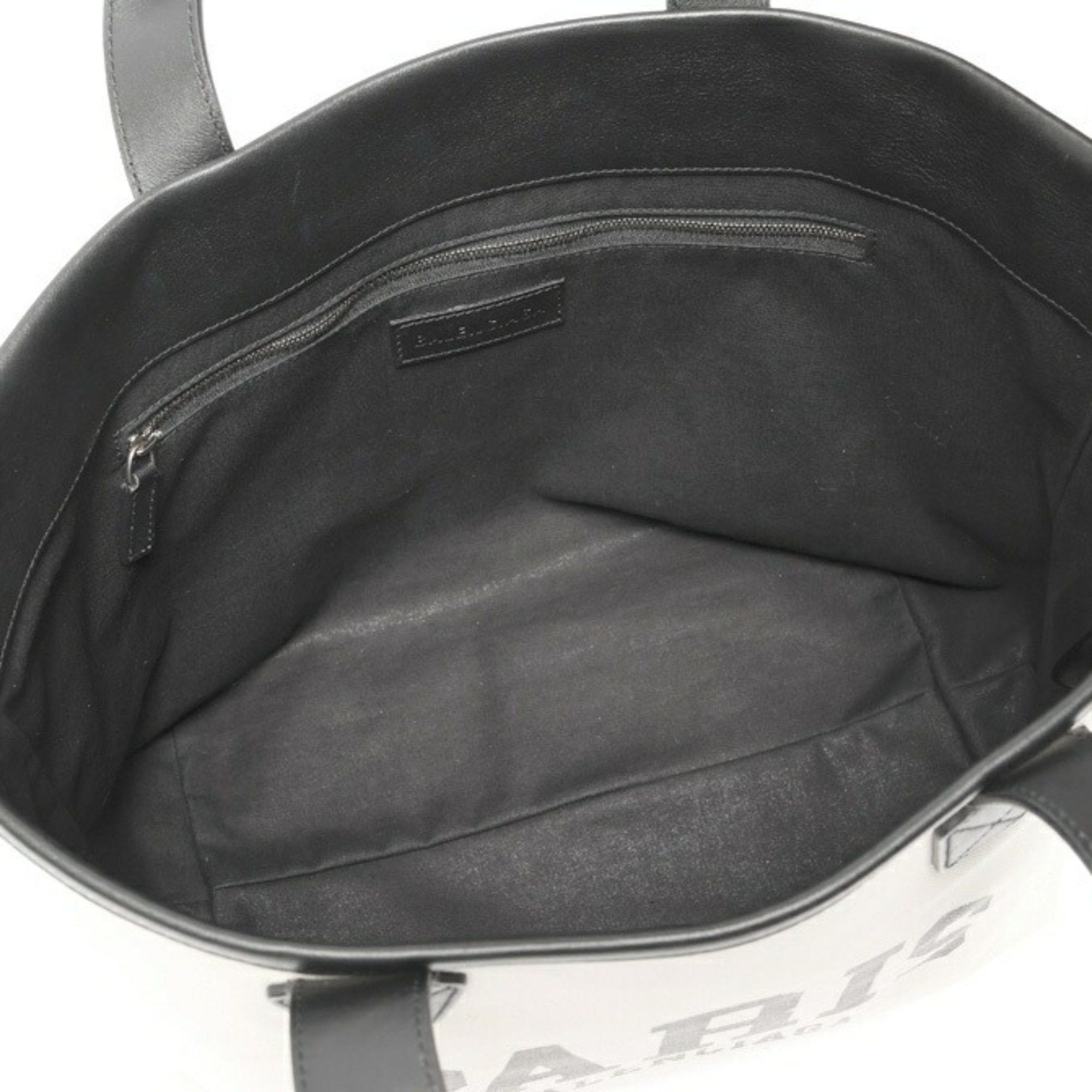 Balenciaga Balenciaga Jumbo Small Tote Bag 692068 Canvas Leather Natural Black S-159204 Size ONE SIZE - 6 Thumbnail