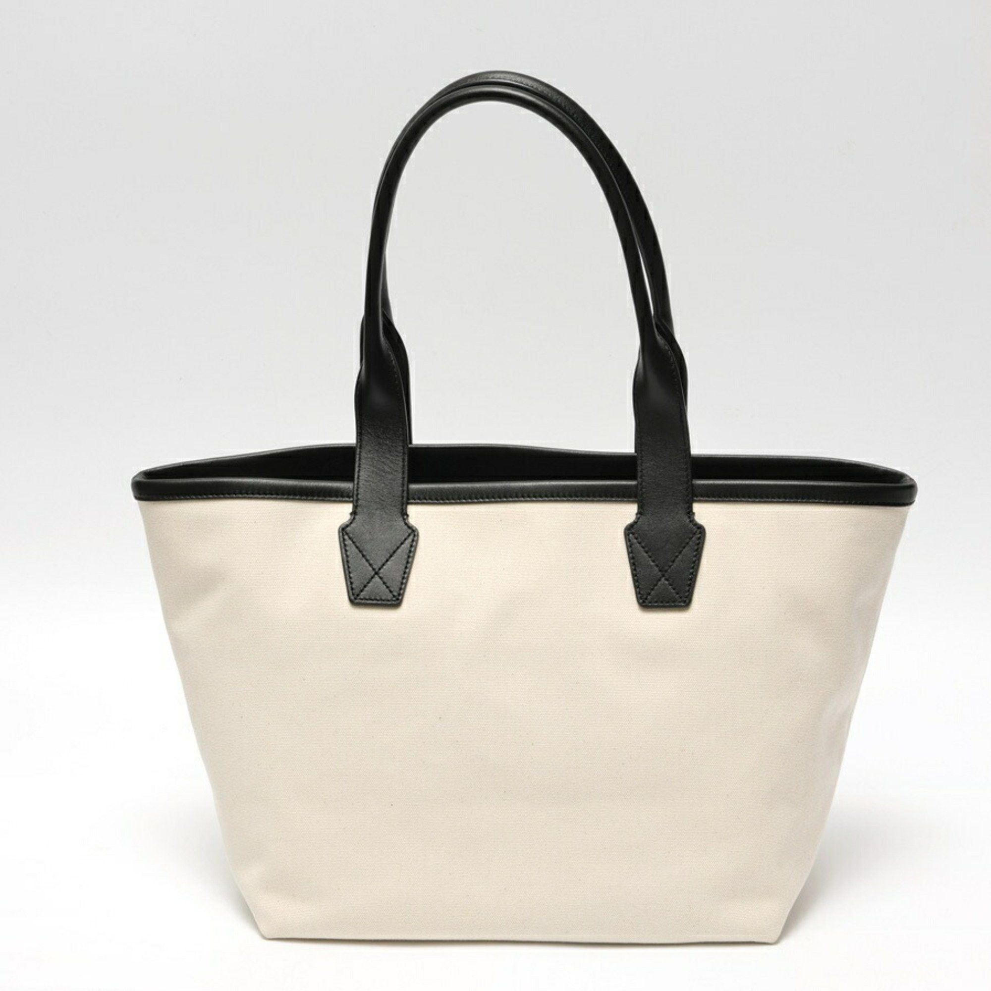 Balenciaga Balenciaga Jumbo Small Tote Bag 692068 Canvas Leather Natural Black S-159204 Size ONE SIZE - 3 Thumbnail