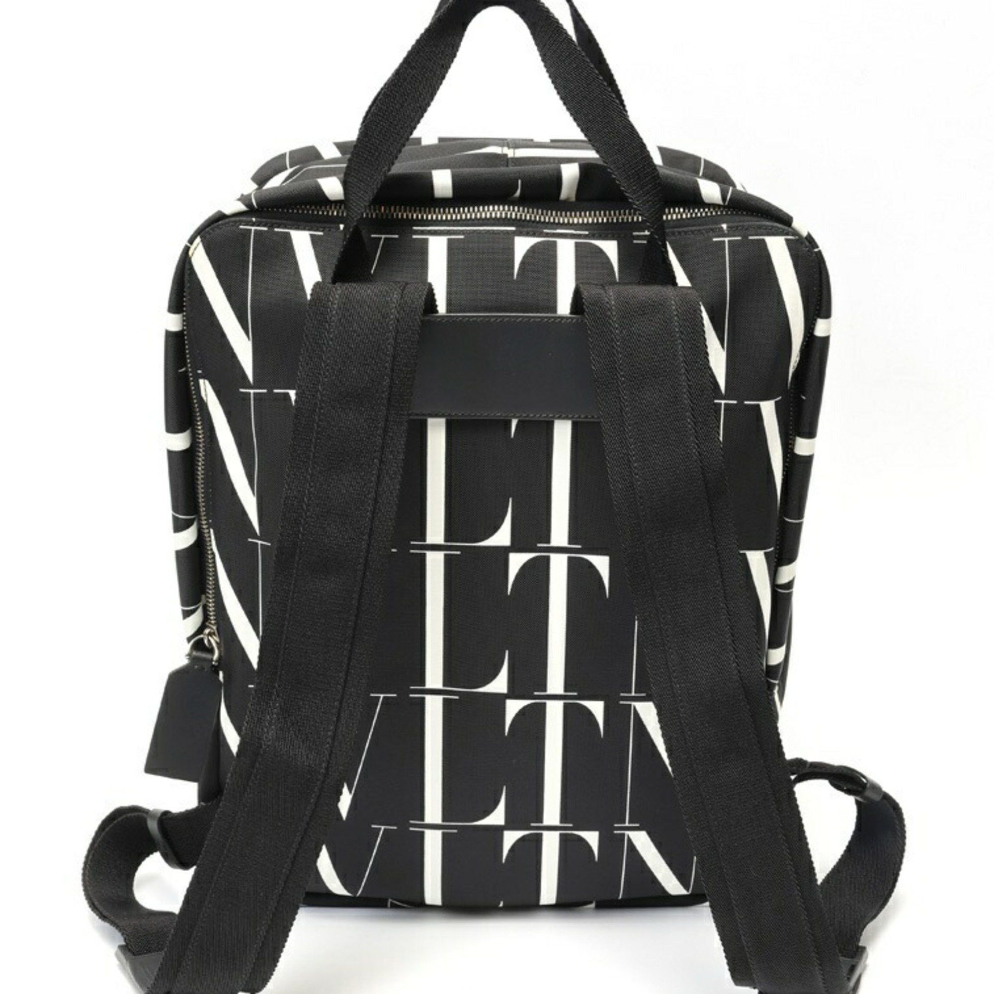 Valentino VLTN Backpack UY2B0964 Nylon Black White S-159191