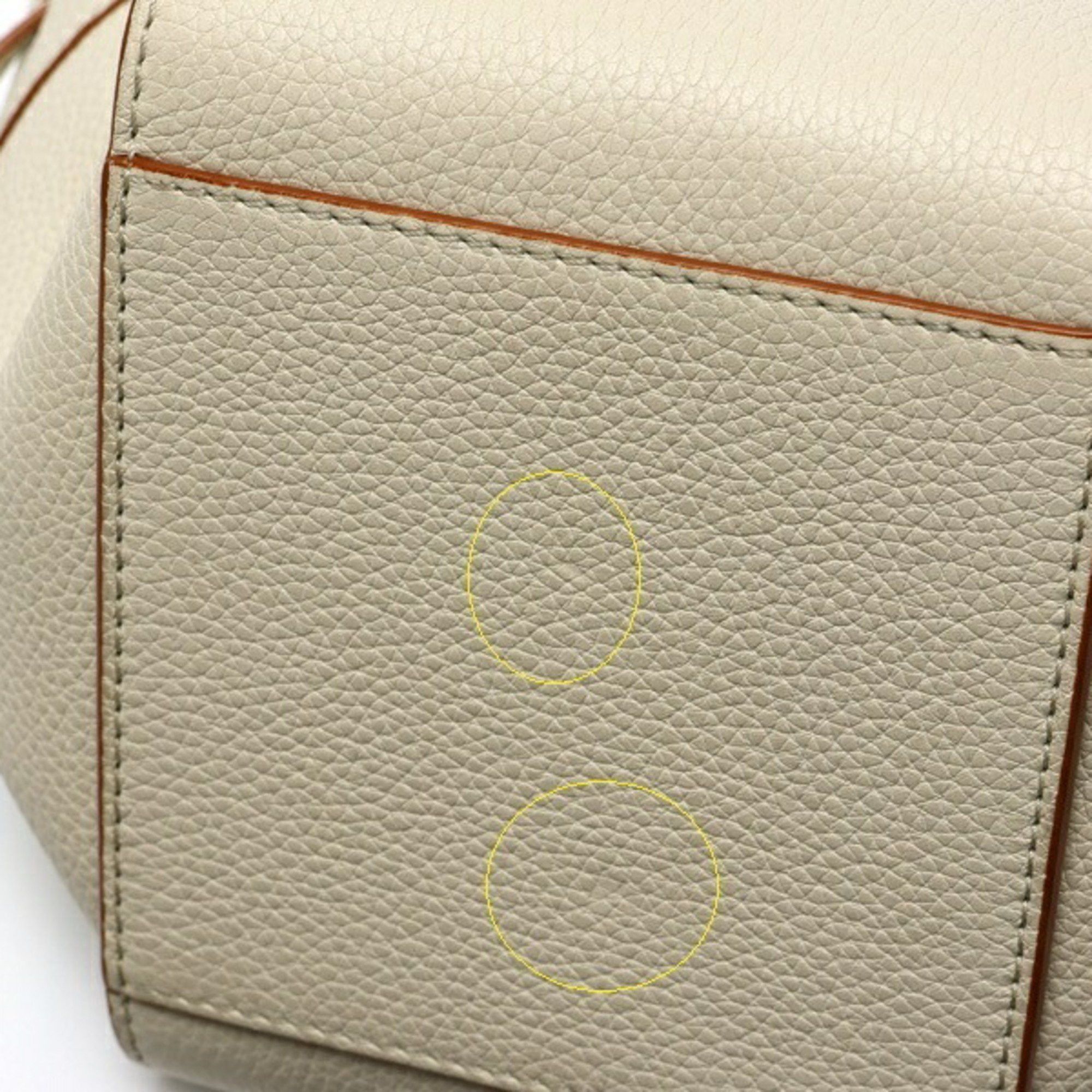 Loewe LOEWE Hammock Drawstring Mini Shoulder Bag A538V07X15 in Soft Grained Calfskin Ivory, S-159192 Size ONE SIZE - 5 Thumbnail