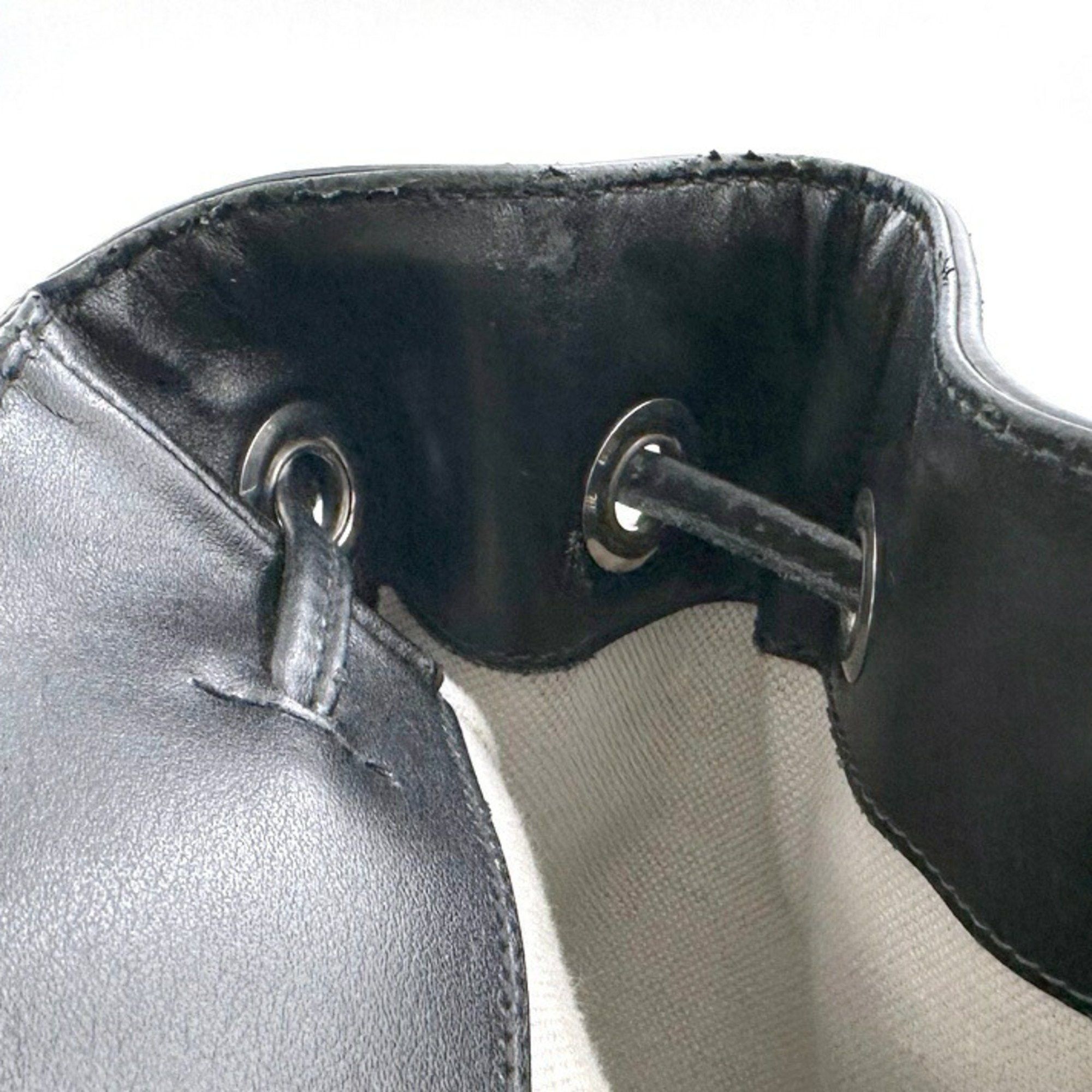Gucci Gucci Embossed GG Large Backpack 625770 in Black Leather (S-159203) Size ONE SIZE - 8 Thumbnail