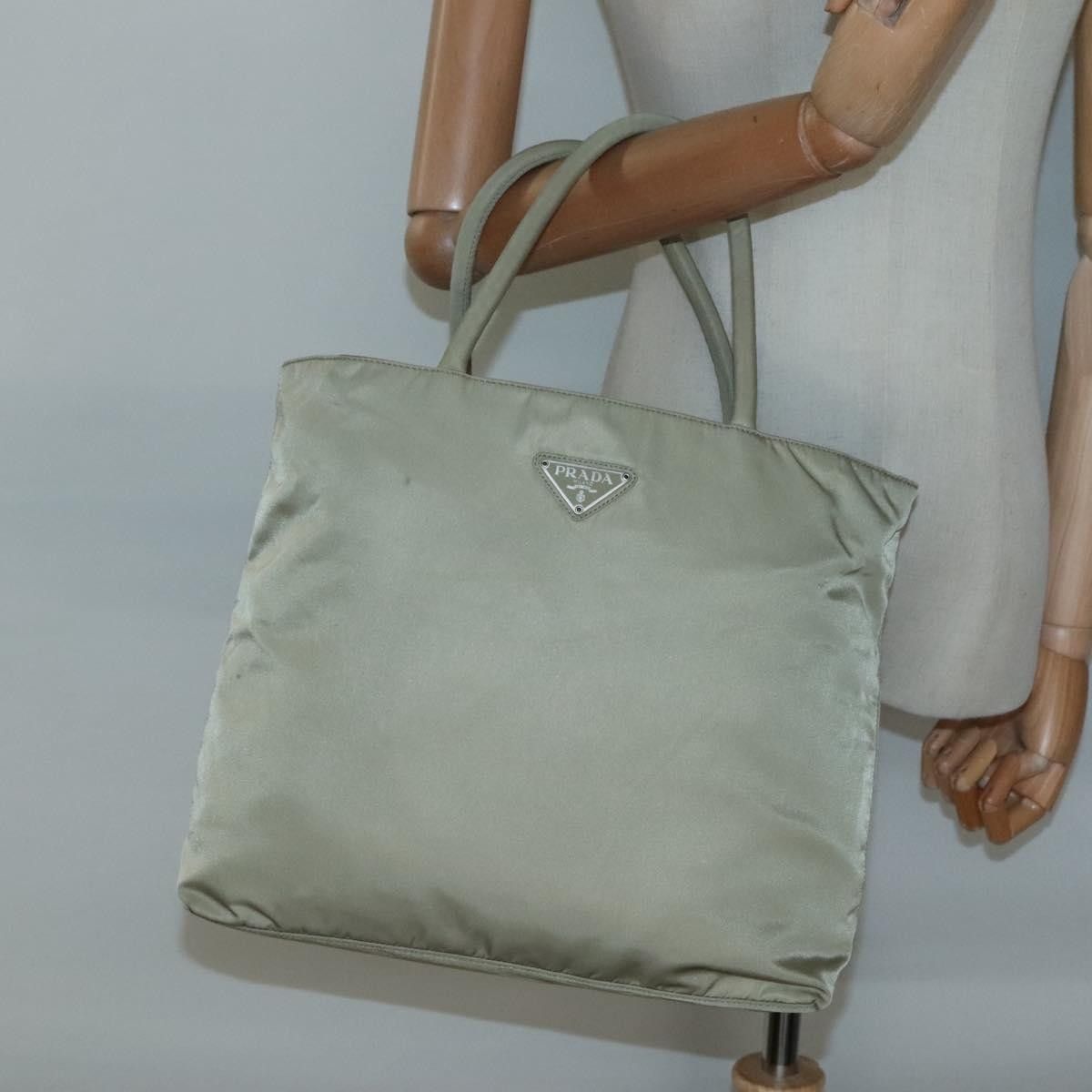 Prada Prada Vintage Zip Tote Tessuto Size ONE SIZE - 14 Thumbnail
