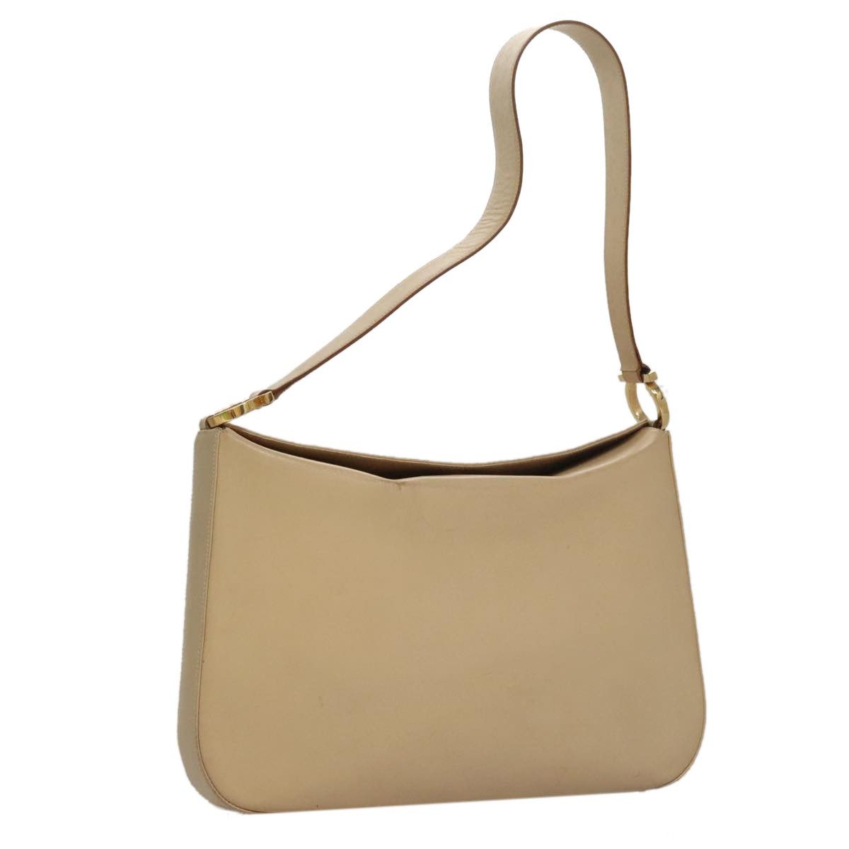 Salvatore Ferragamo Salvatore Ferragamo Gancini Shoulder Bag Leather Size ONE SIZE - 18 Thumbnail