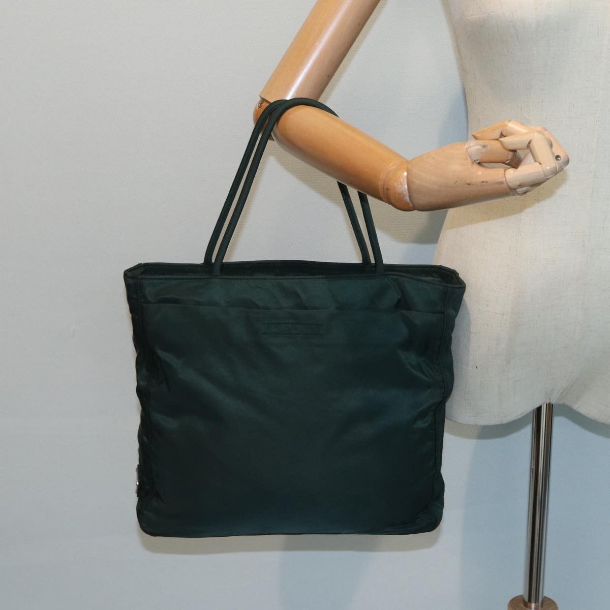 Prada Prada Vintage Zip Tote Tessuto Size ONE SIZE - 14 Thumbnail