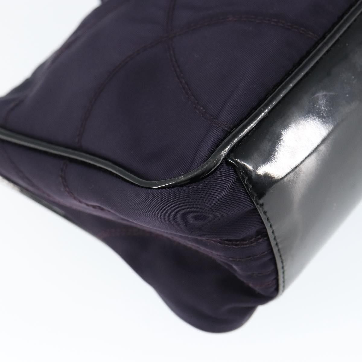 Prada Prada Baguette Shoulder Bag Quilted Tessuto with Leather Size ONE SIZE - 12 Thumbnail