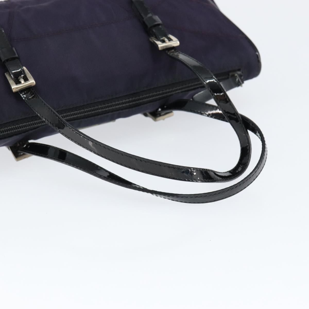 Prada Prada Baguette Shoulder Bag Quilted Tessuto with Leather Size ONE SIZE - 8 Thumbnail