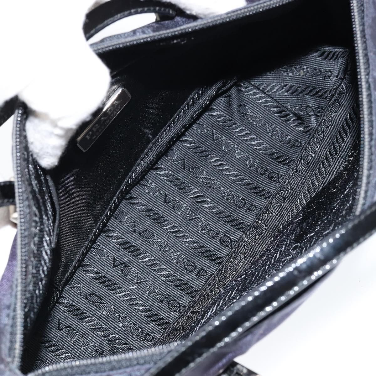 Prada Prada Baguette Shoulder Bag Quilted Tessuto with Leather Size ONE SIZE - 5 Thumbnail