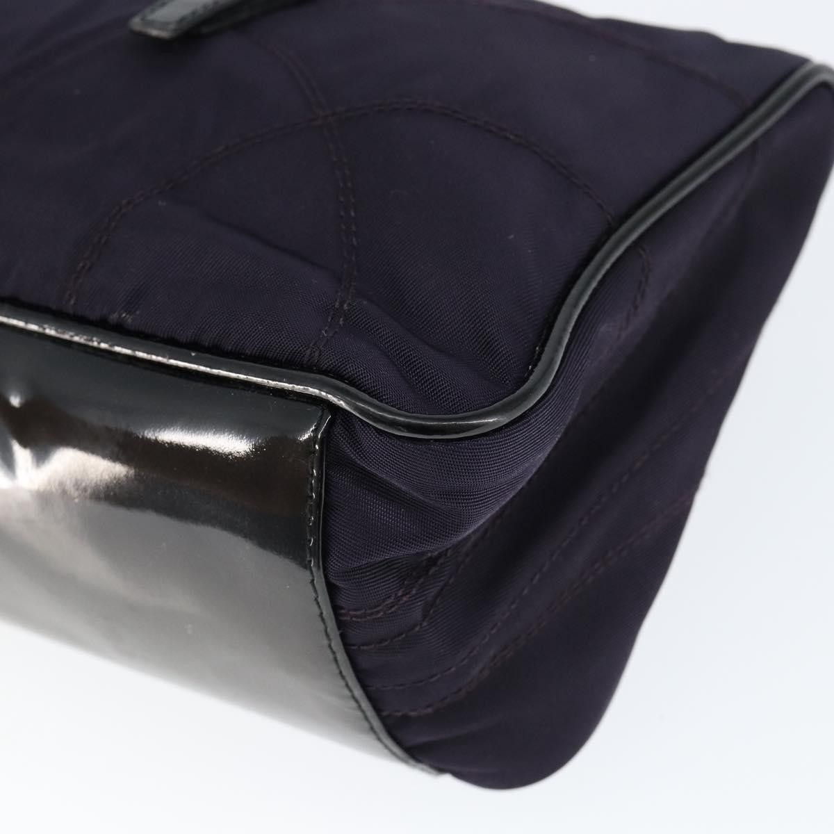 Prada Prada Baguette Shoulder Bag Quilted Tessuto with Leather Size ONE SIZE - 9 Thumbnail