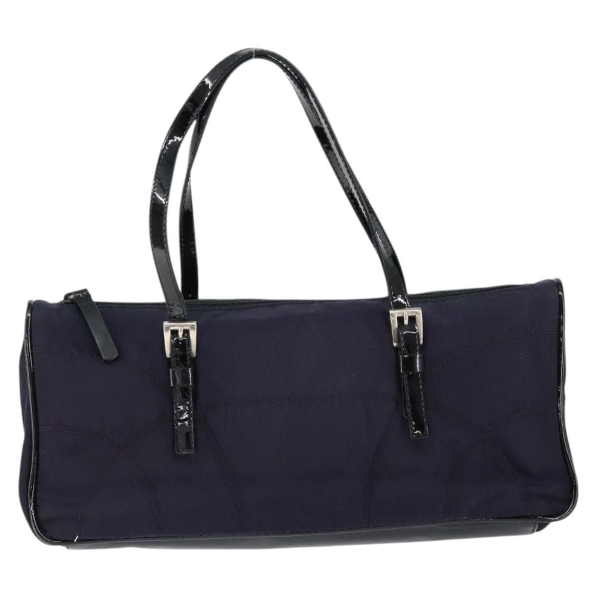 Prada Prada Baguette Shoulder Bag Quilted Tessuto with Leather Size ONE SIZE - 2 Thumbnail
