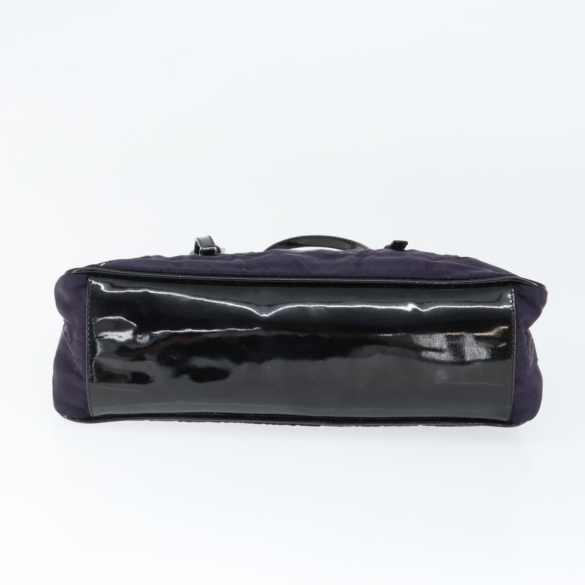 Prada Prada Baguette Shoulder Bag Quilted Tessuto with Leather Size ONE SIZE - 17 Thumbnail