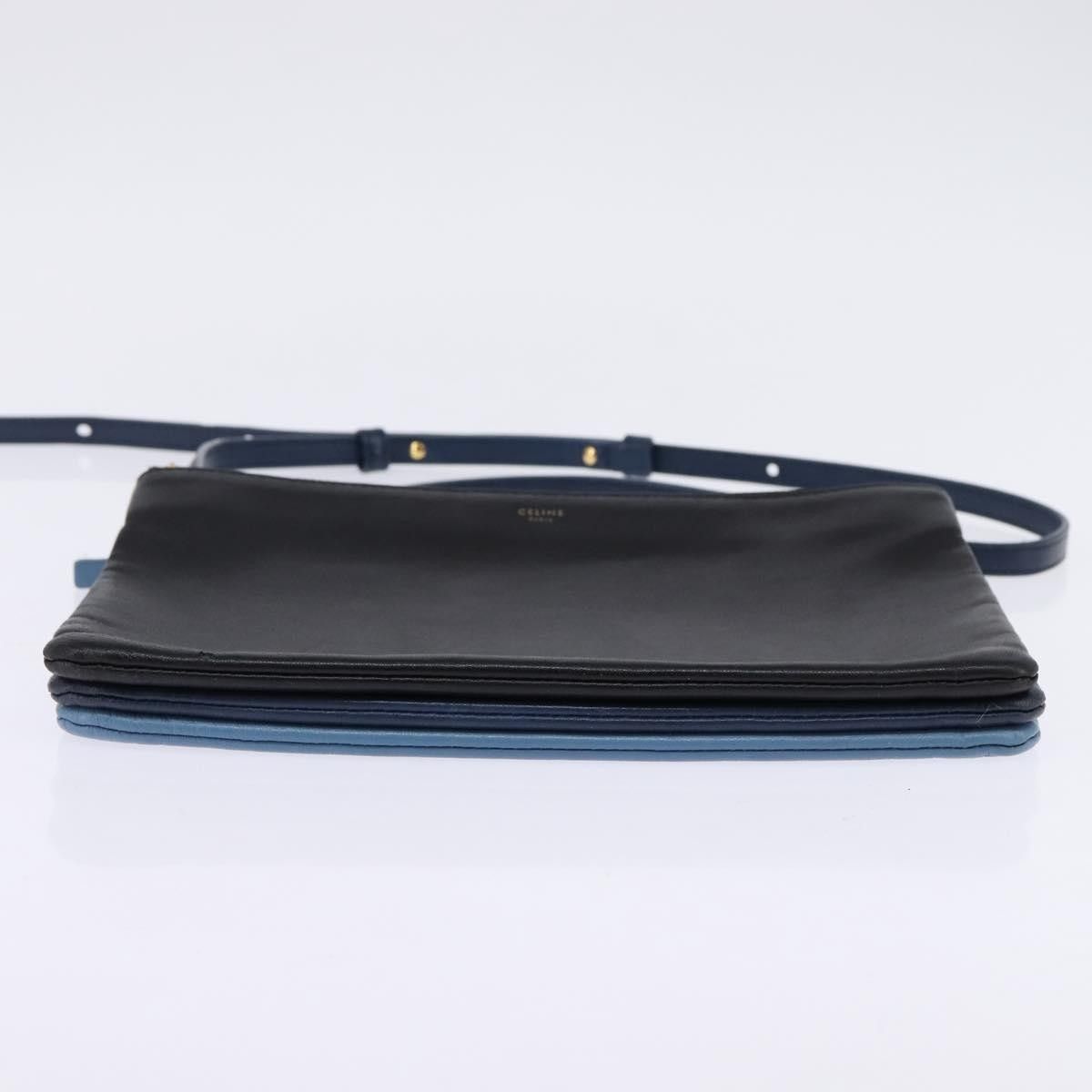 Celine Celine Trio Crossbody Bag Leather Size ONE SIZE - 13 Thumbnail