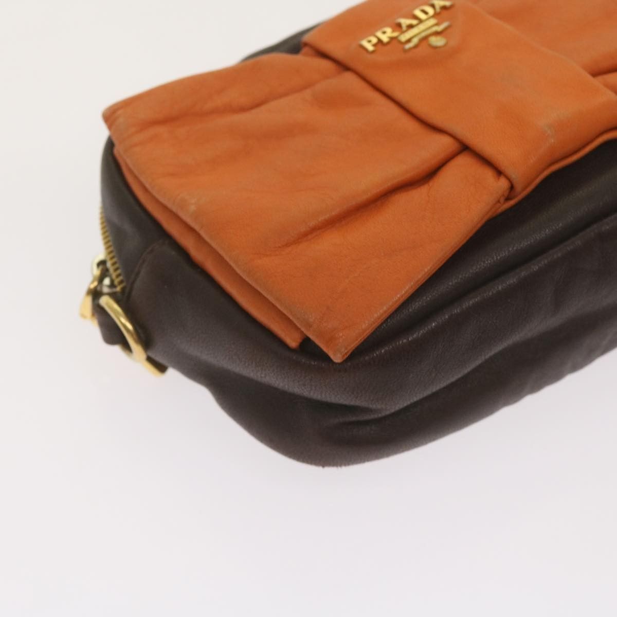Prada Prada Bow Camera shoulder Bag Leather Size ONE SIZE - 9 Thumbnail