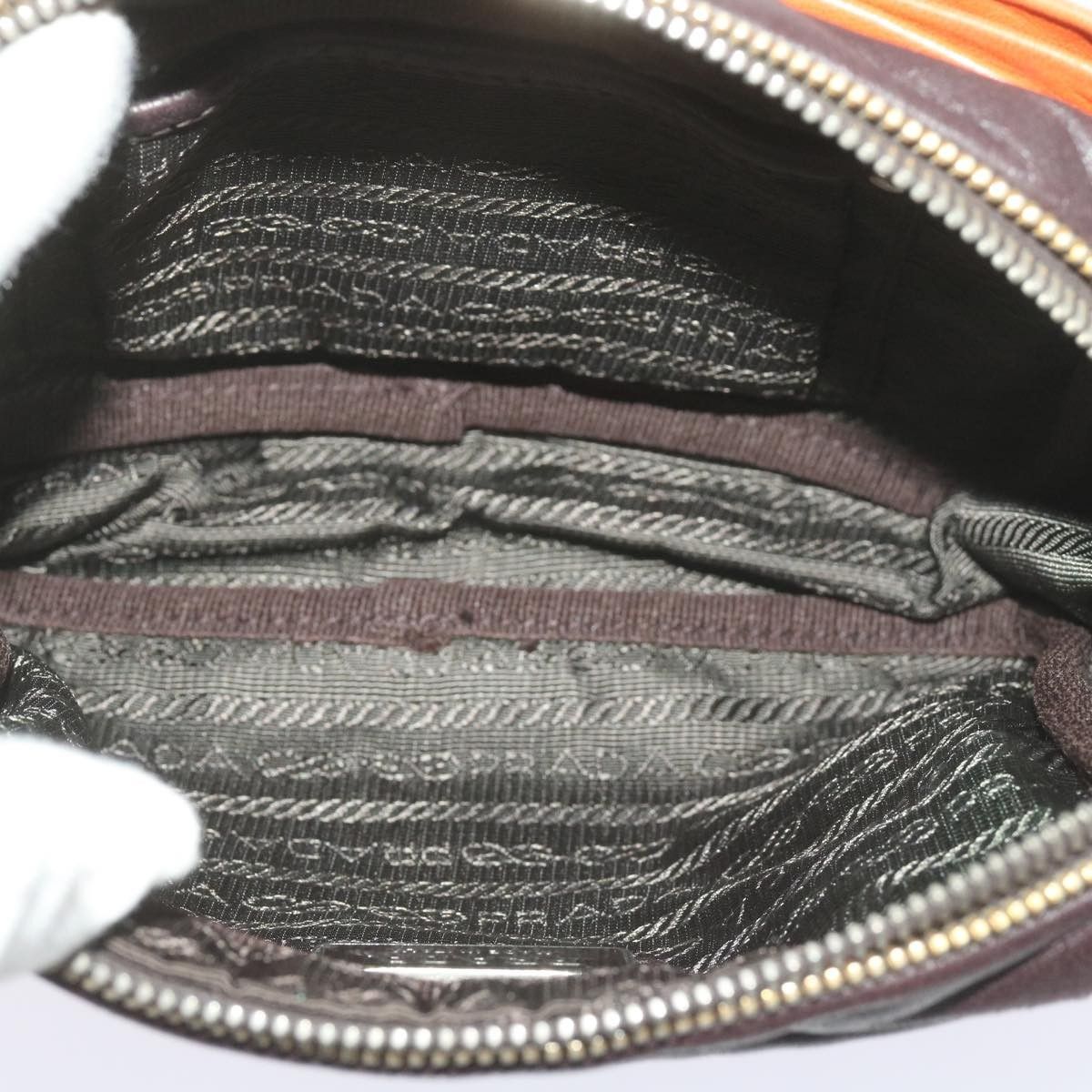 Prada Prada Bow Camera shoulder Bag Leather Size ONE SIZE - 5 Thumbnail