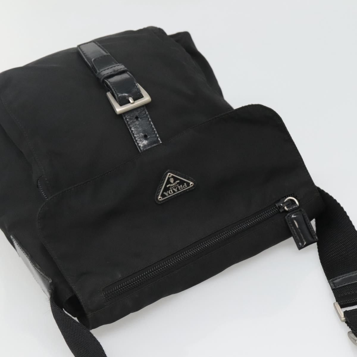 Prada Prada Buckle Messenger Bag Tessuto Size ONE SIZE - 17 Thumbnail