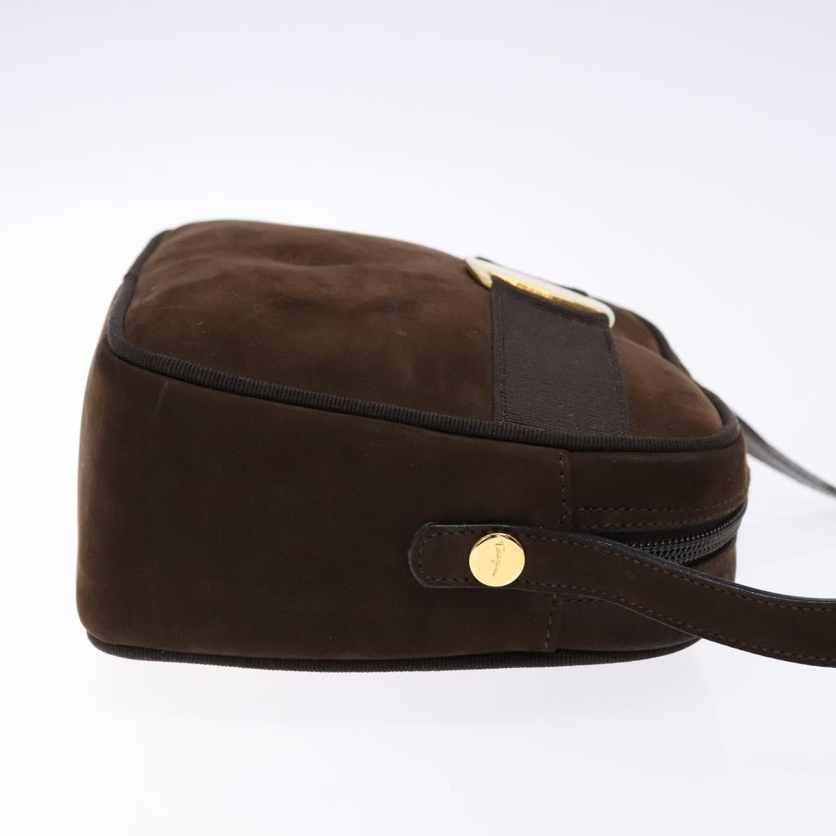 Salvatore Ferragamo Salvatore Ferragamo Vala Shoulder Bag Suede Size ONE SIZE - 3 Thumbnail