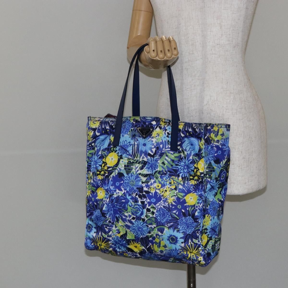Prada Prada Floreal Tote Printed Tessuto Size ONE SIZE - 15 Thumbnail
