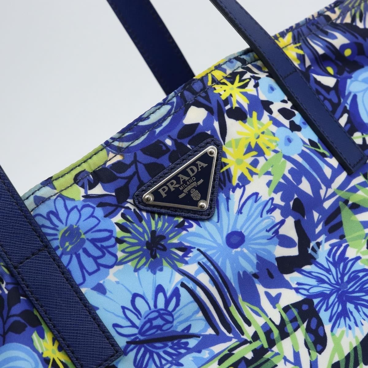 Prada Prada Floreal Tote Printed Tessuto Size ONE SIZE - 16 Thumbnail