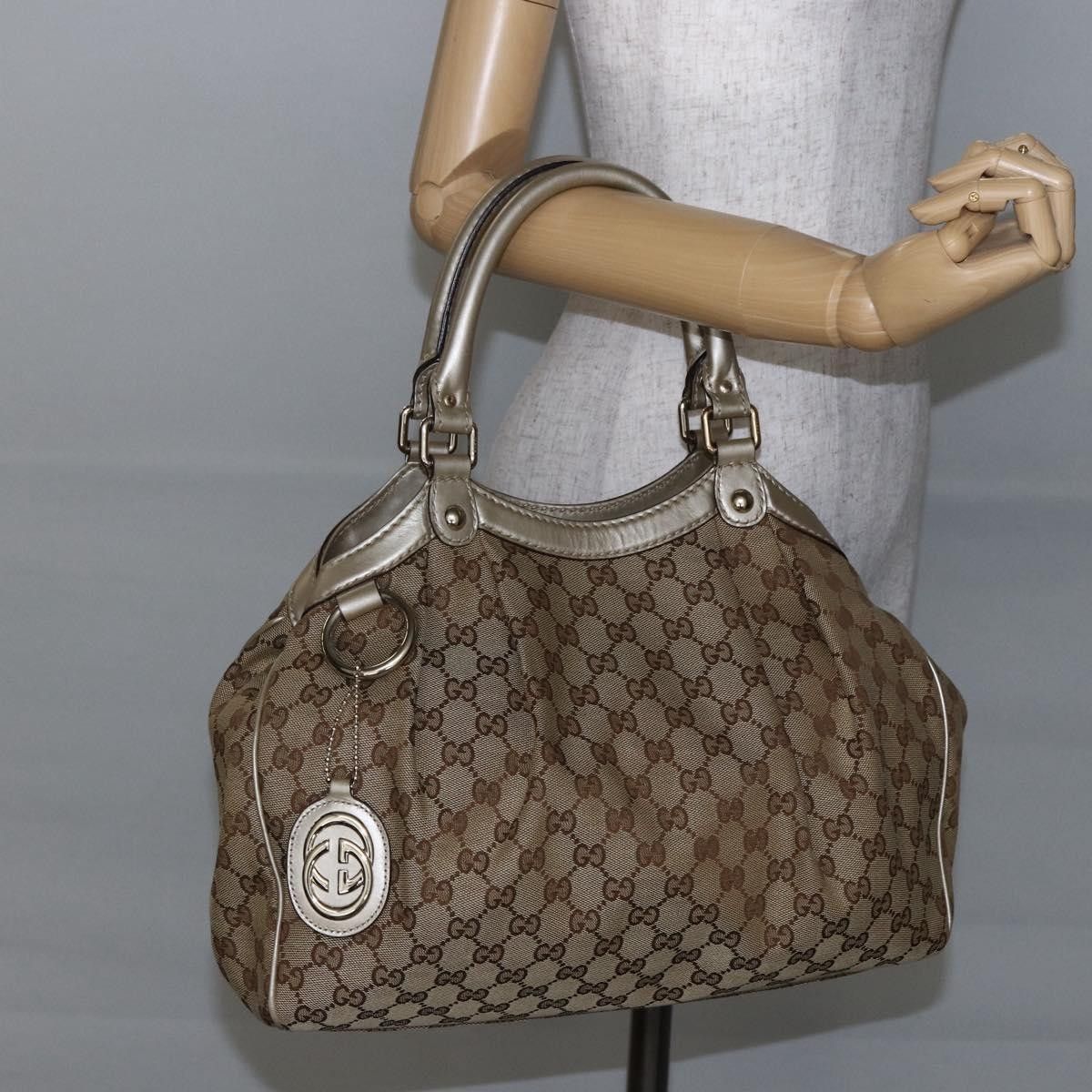 Gucci Gucci Sukey Tote GG Canvas Size ONE SIZE - 14 Thumbnail