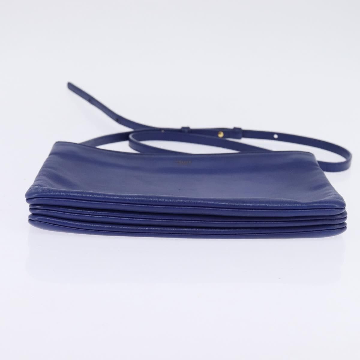 Celine Celine Trio Crossbody Bag Leather Size ONE SIZE - 14 Thumbnail