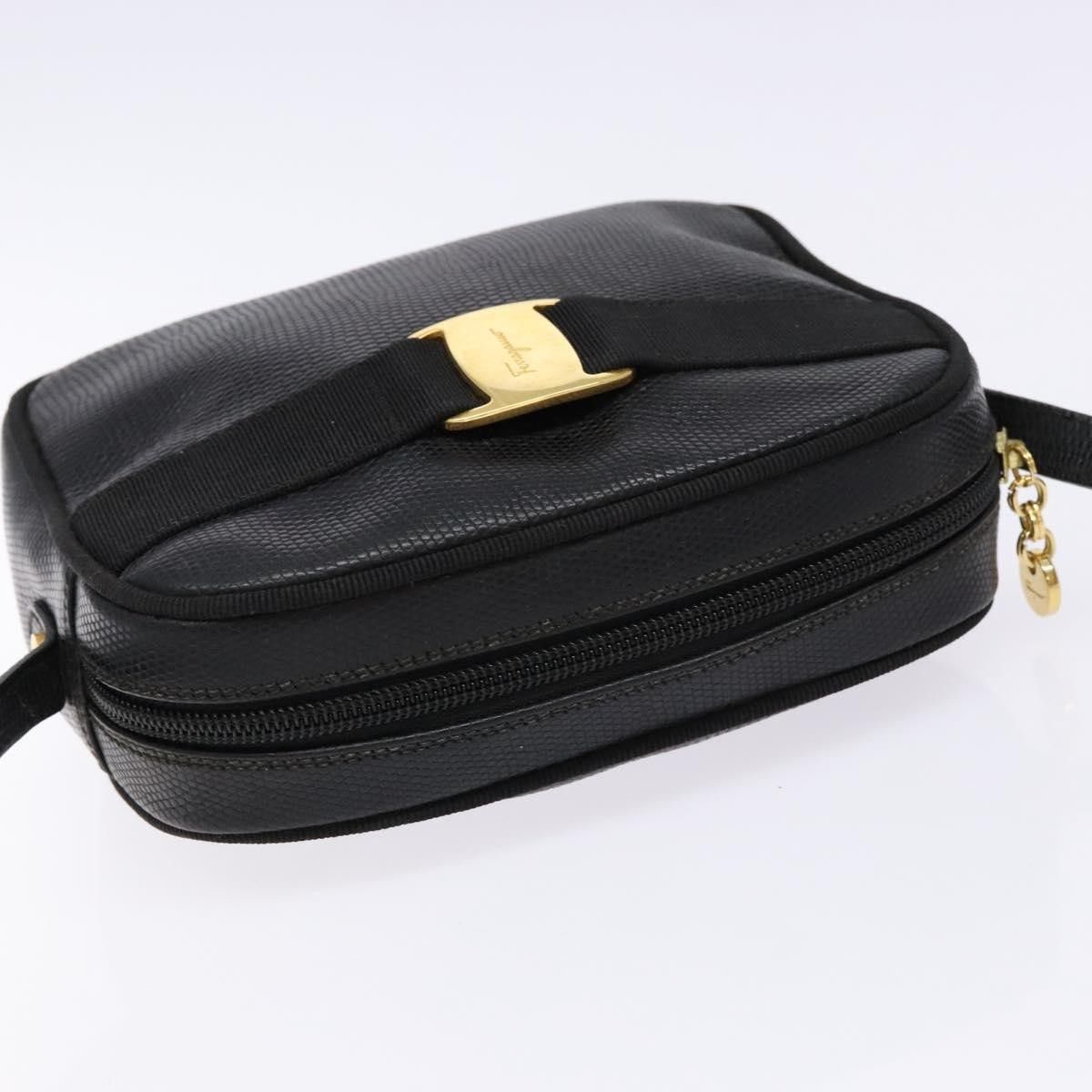 Salvatore Ferragamo Salvatore Ferragamo Vala Shoulder Bag Leather Size ONE SIZE - 14 Thumbnail