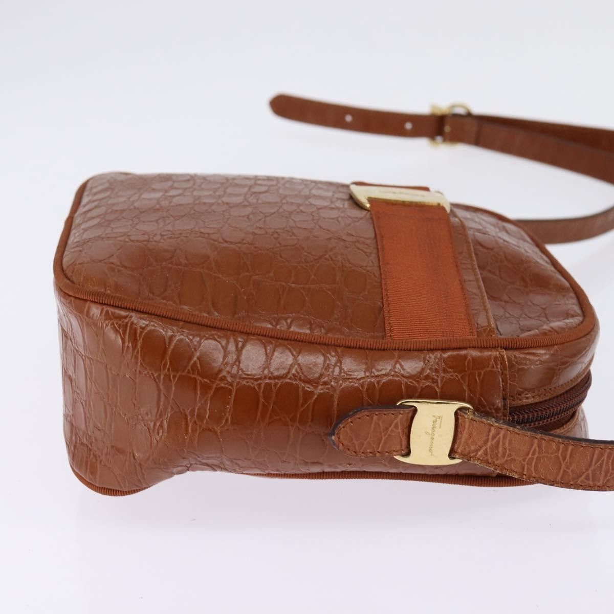 Salvatore Ferragamo Salvatore Ferragamo Vala Leather Size ONE SIZE - 4 Thumbnail