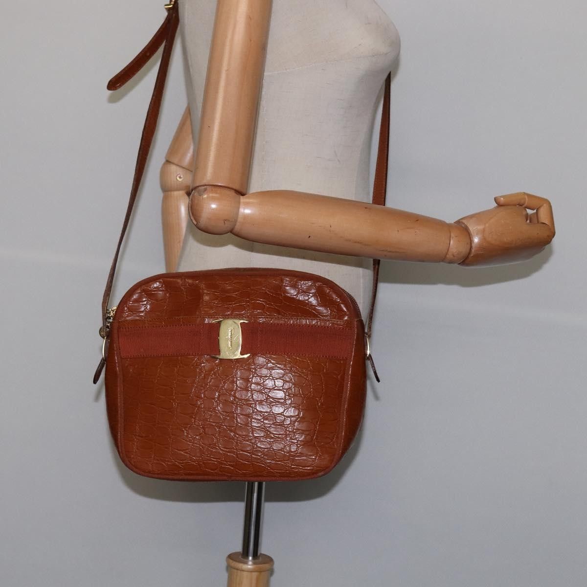 Salvatore Ferragamo Salvatore Ferragamo Vala Leather Size ONE SIZE - 13 Thumbnail