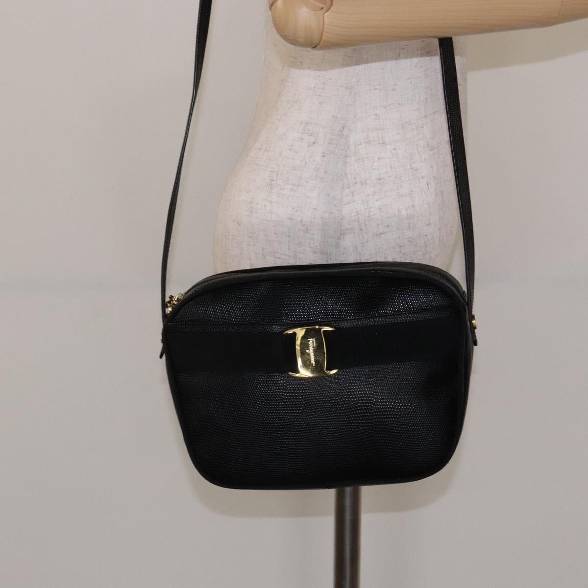 Salvatore Ferragamo Salvatore Ferragamo Vala Shoulder Bag Leather Size ONE SIZE - 13 Thumbnail