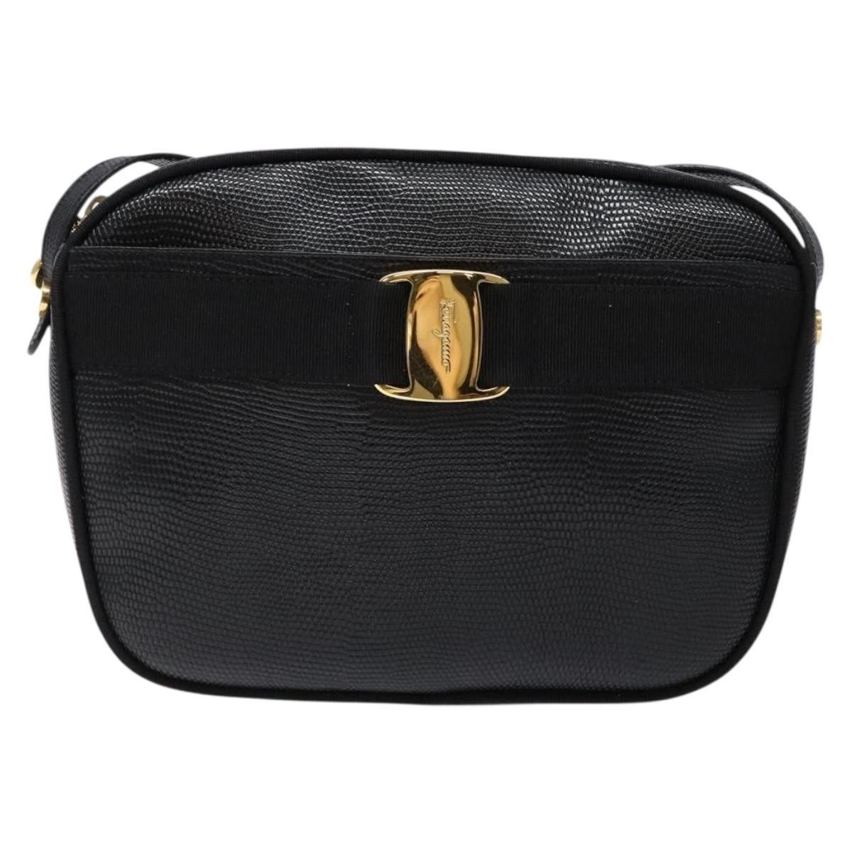 Salvatore Ferragamo Salvatore Ferragamo Vala Shoulder Bag Leather Size ONE SIZE - 15 Thumbnail