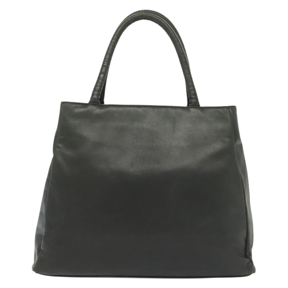 Prada Prada Vintage Tote Leather Size ONE SIZE - 2 Thumbnail