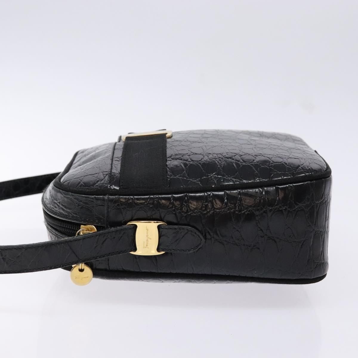 Salvatore Ferragamo Salvatore Ferragamo Vala Shoulder Bag Leather Size ONE SIZE - 4 Thumbnail