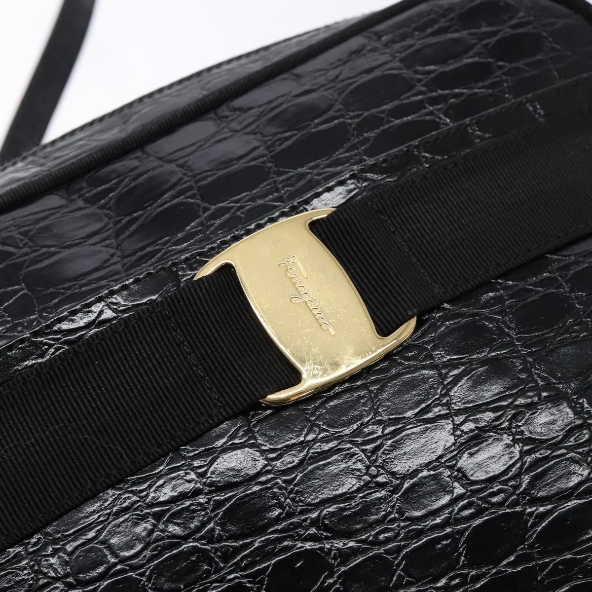 Salvatore Ferragamo Salvatore Ferragamo Vala Shoulder Bag Leather Size ONE SIZE - 12 Thumbnail