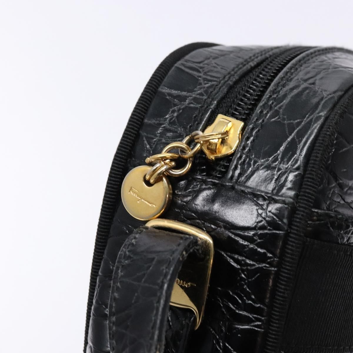 Salvatore Ferragamo Salvatore Ferragamo Vala Shoulder Bag Leather Size ONE SIZE - 16 Thumbnail