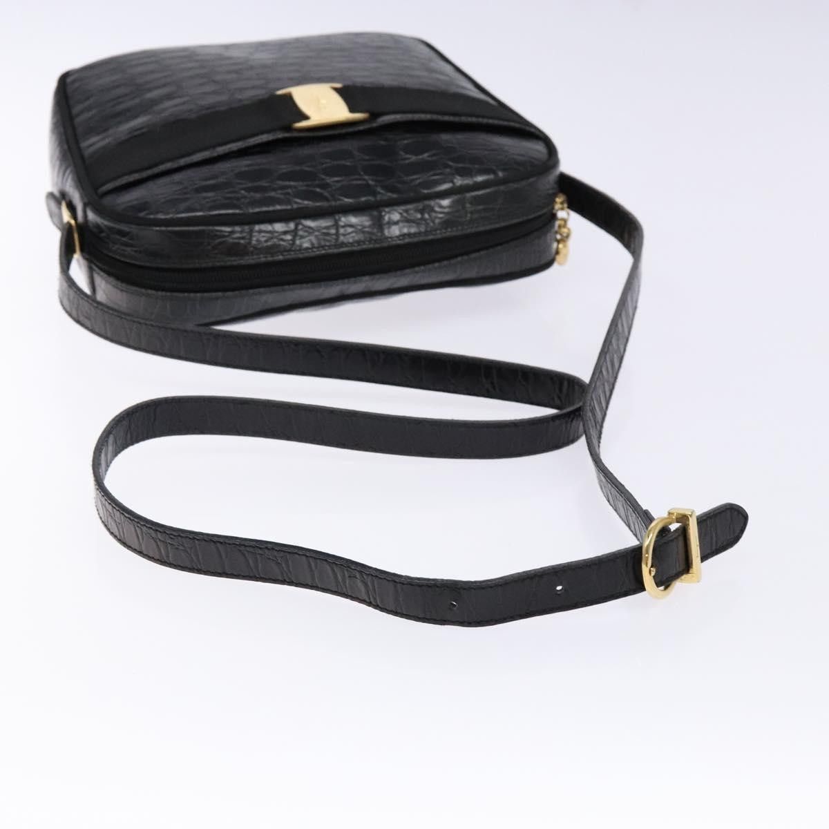 Salvatore Ferragamo Salvatore Ferragamo Vala Shoulder Bag Leather Size ONE SIZE - 7 Thumbnail